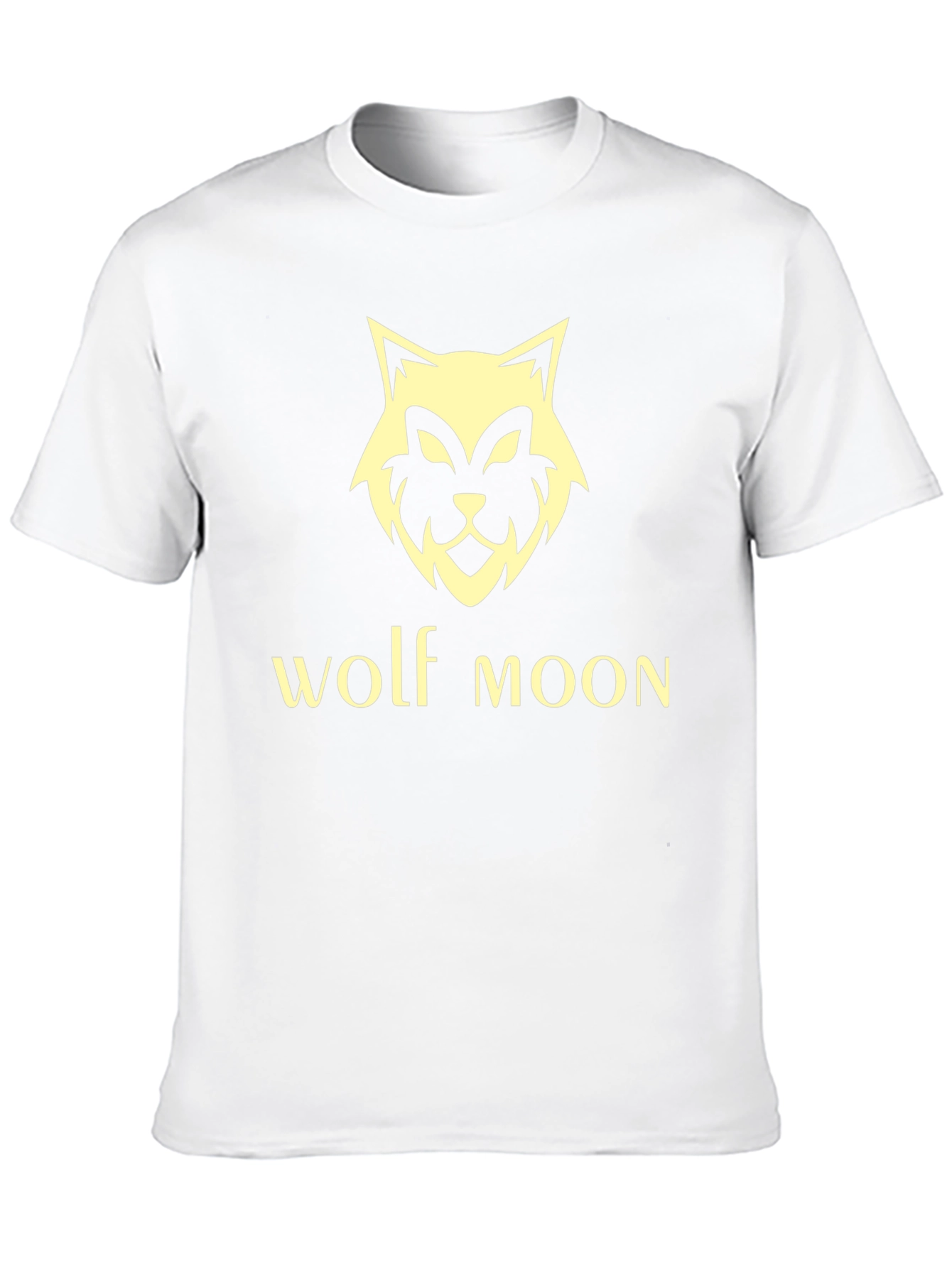 Camiseta Negra Wolf Moon