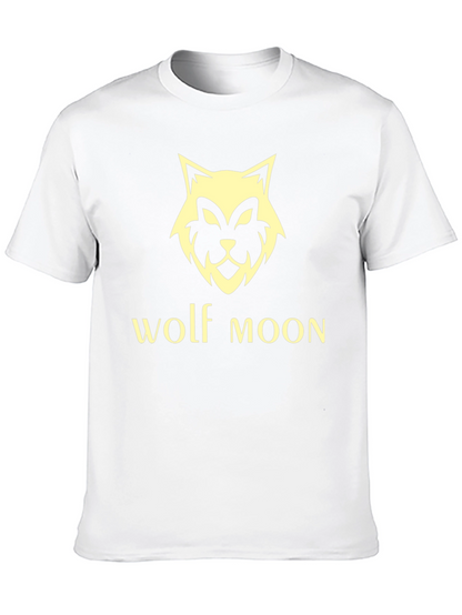 Camiseta Negra Wolf Moon