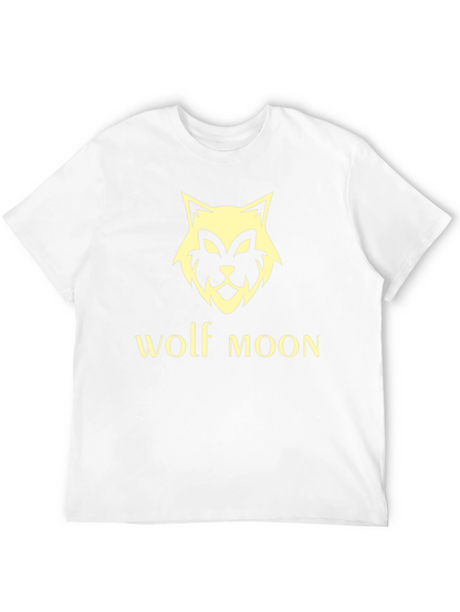 Camiseta Negra Wolf Moon