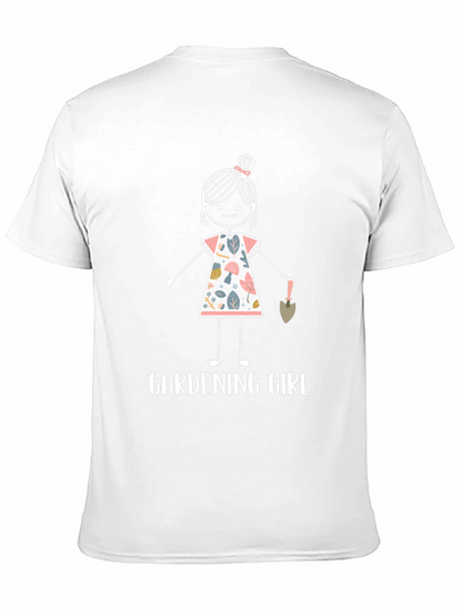 Camiseta Negra Gardening Girl para Jardineras