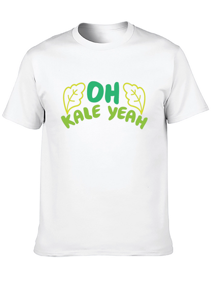 Camiseta Negra Hombre - Oh Kale Yeah
