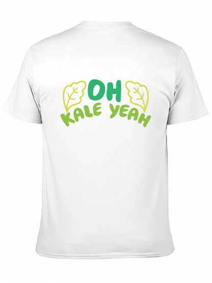 Camiseta Negra Hombre - Oh Kale Yeah
