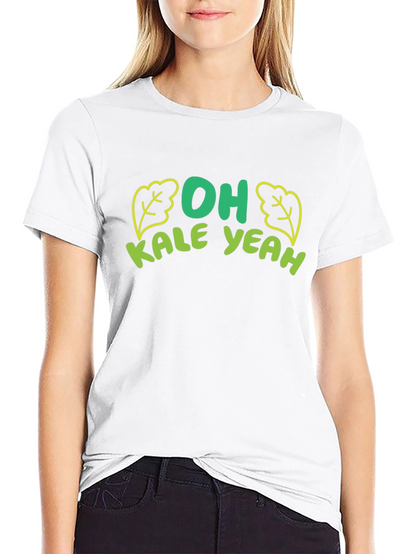 Camiseta Negra Hombre - Oh Kale Yeah