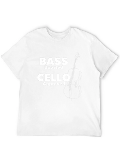Camiseta Negra Bass Cello Approved