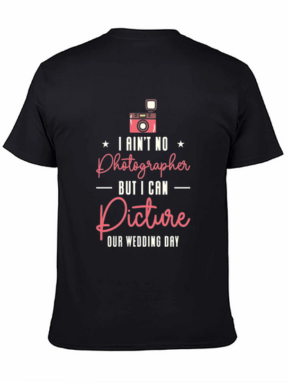 Camiseta Negra: No soy fotógrafo ¡pero puedo imaginar!