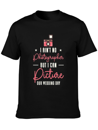 Camiseta Negra: No soy fotógrafo ¡pero puedo imaginar!