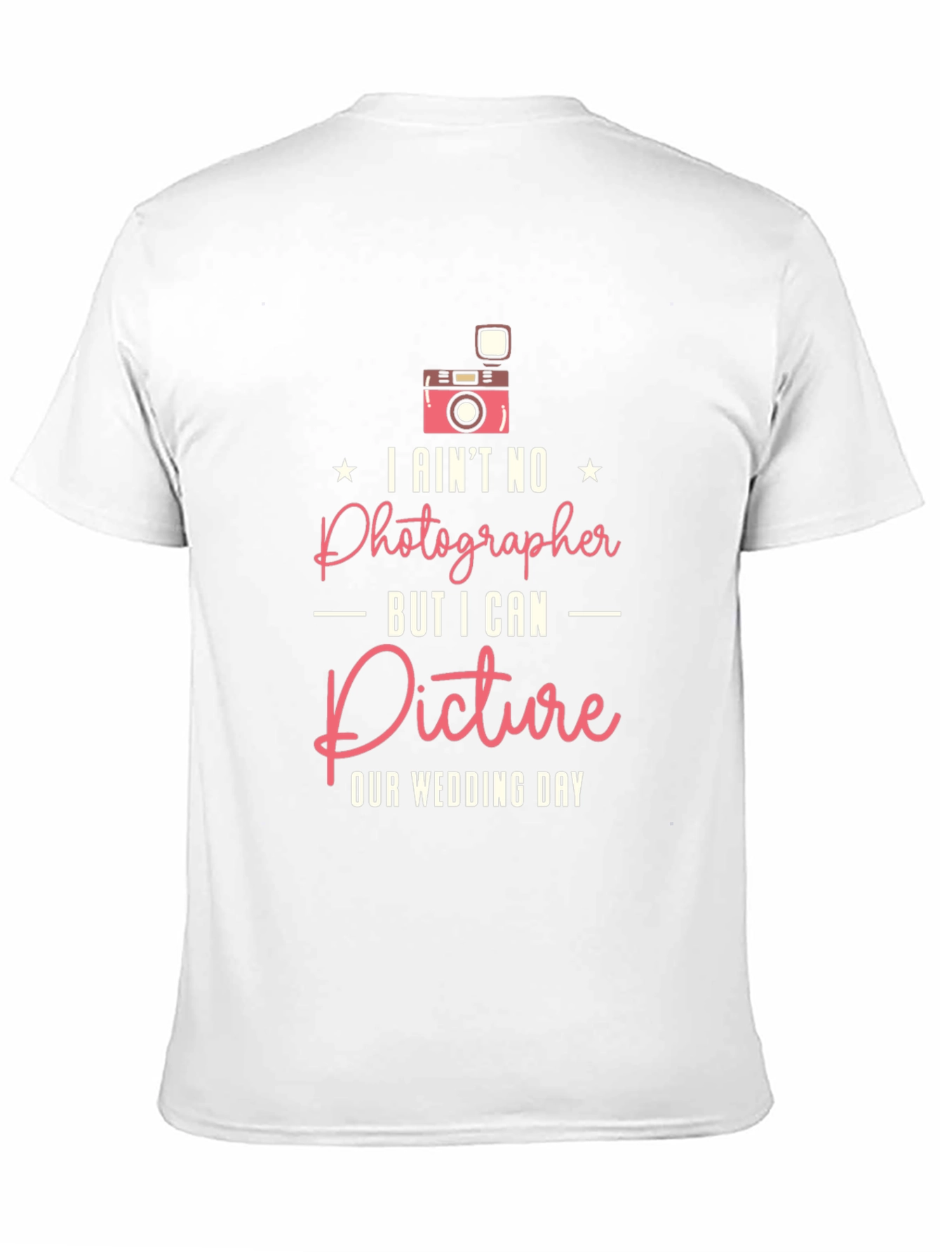 Camiseta Negra: No soy fotógrafo ¡pero puedo imaginar!