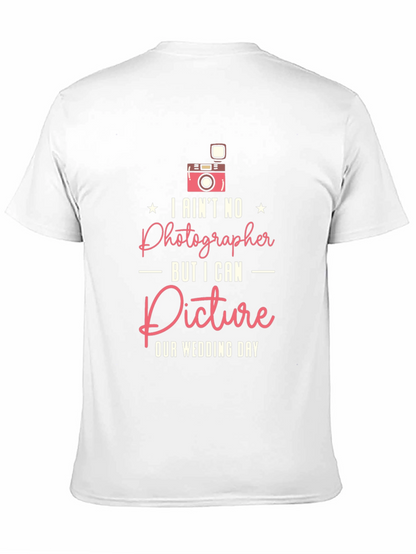 Camiseta Negra: No soy fotógrafo ¡pero puedo imaginar!
