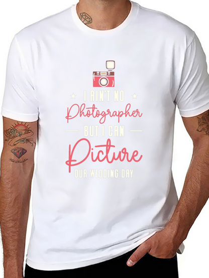 Camiseta Negra: No soy fotógrafo ¡pero puedo imaginar!