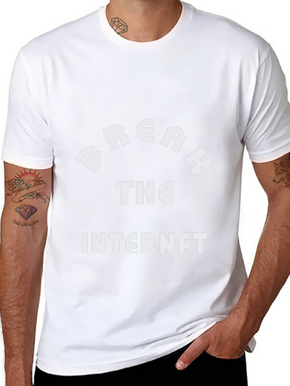 Camiseta Negra: Break the Internet