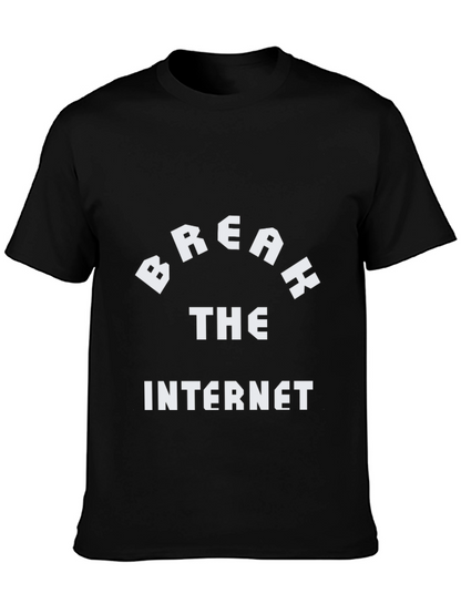 Camiseta Negra: Break the Internet