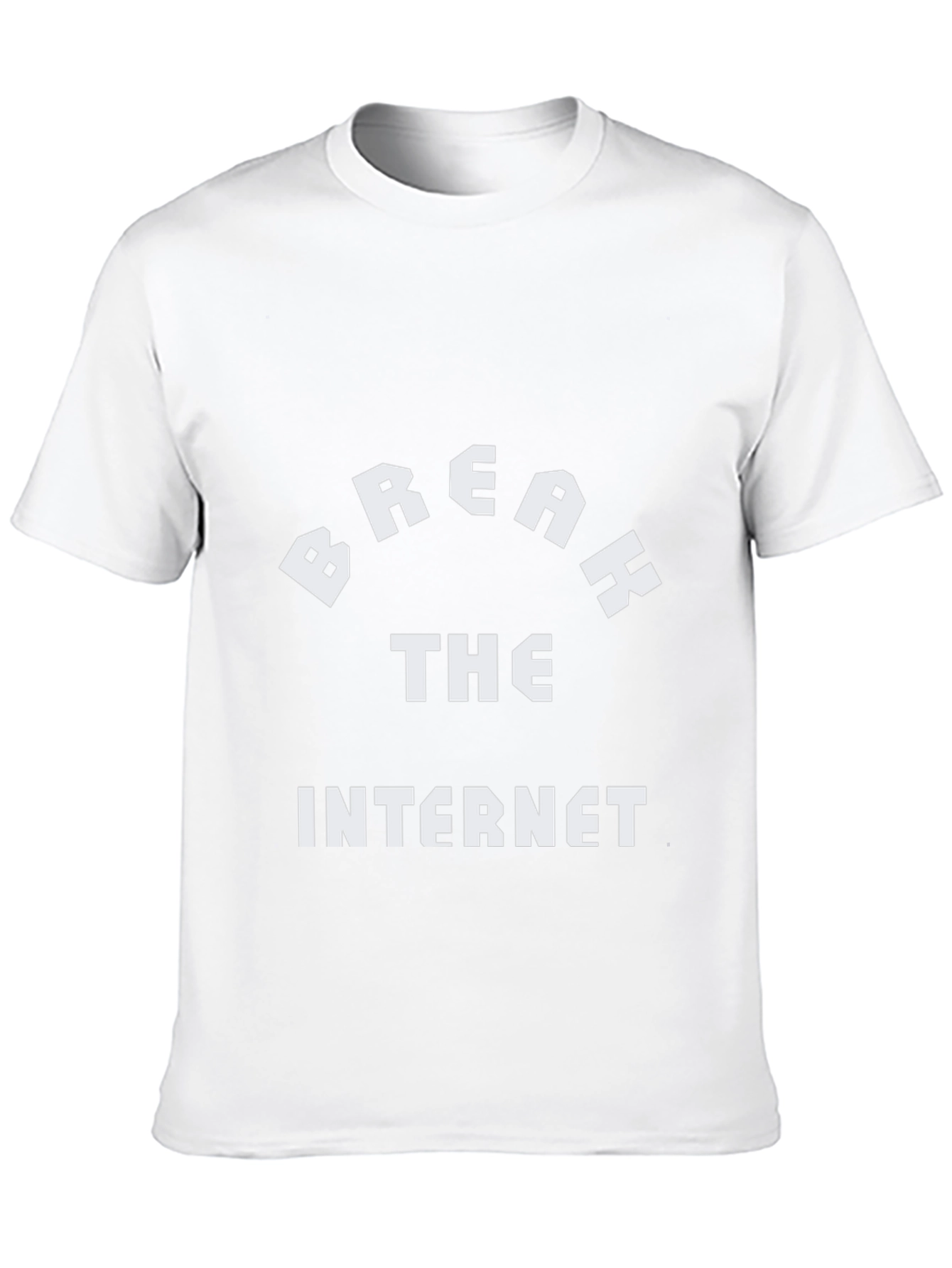 Camiseta Negra: Break the Internet