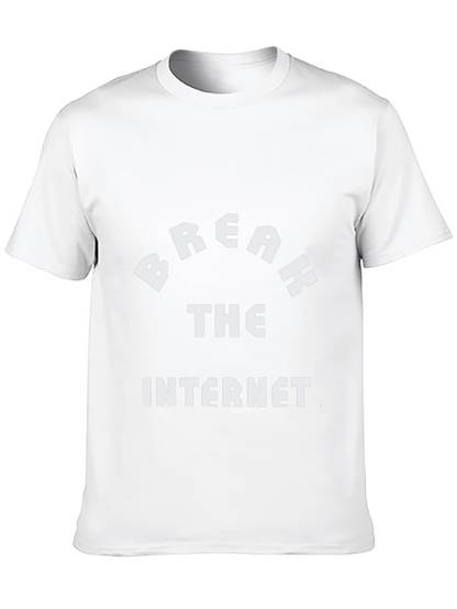 Camiseta Negra: Break the Internet