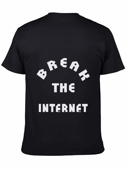 Camiseta Negra: Break the Internet