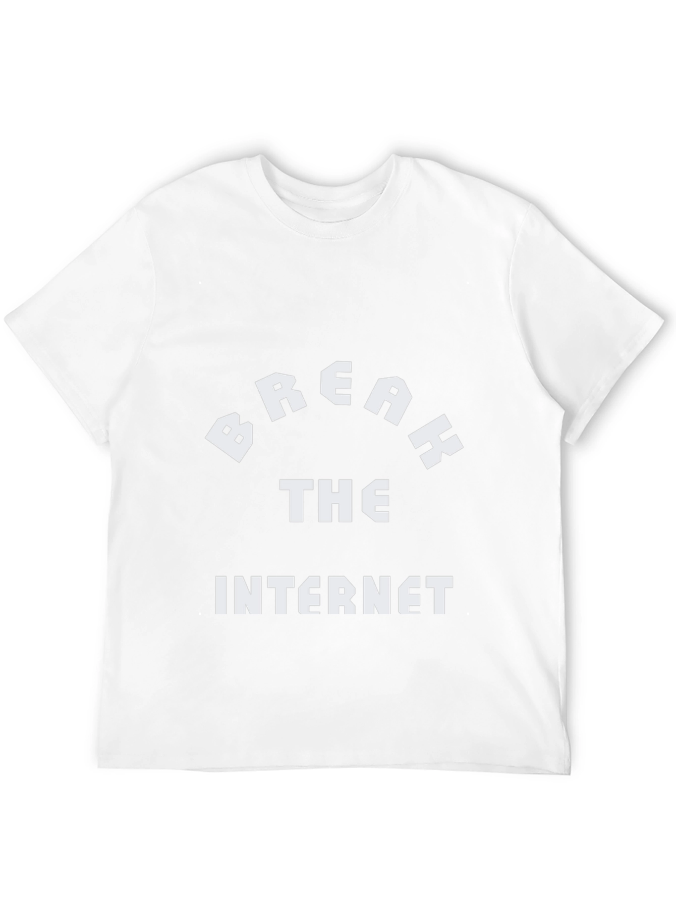 Camiseta Negra: Break the Internet