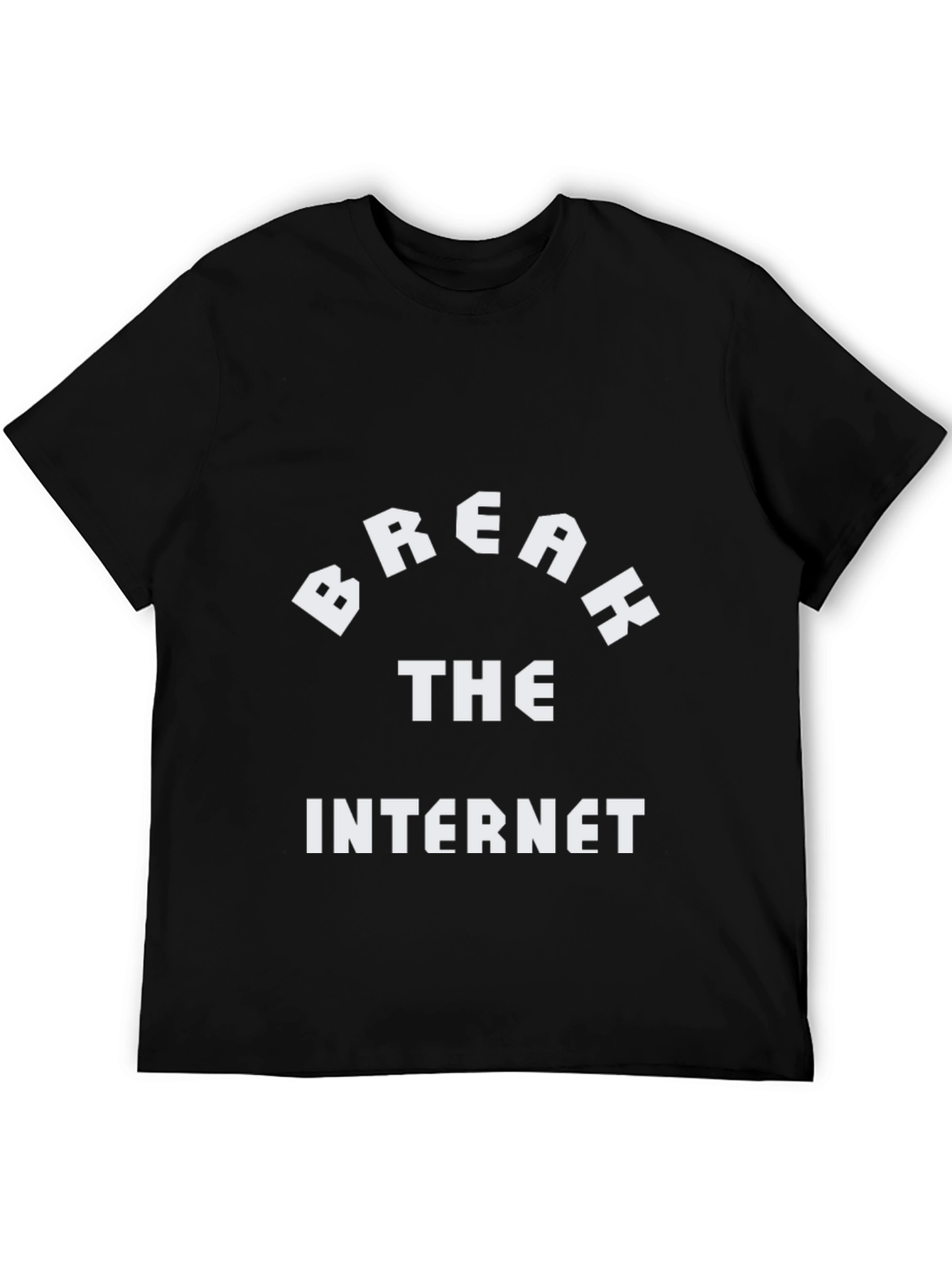 Camiseta Negra: Break the Internet
