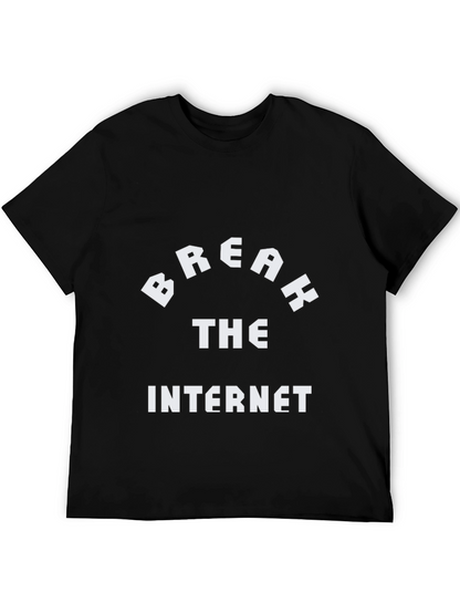 Camiseta Negra: Break the Internet