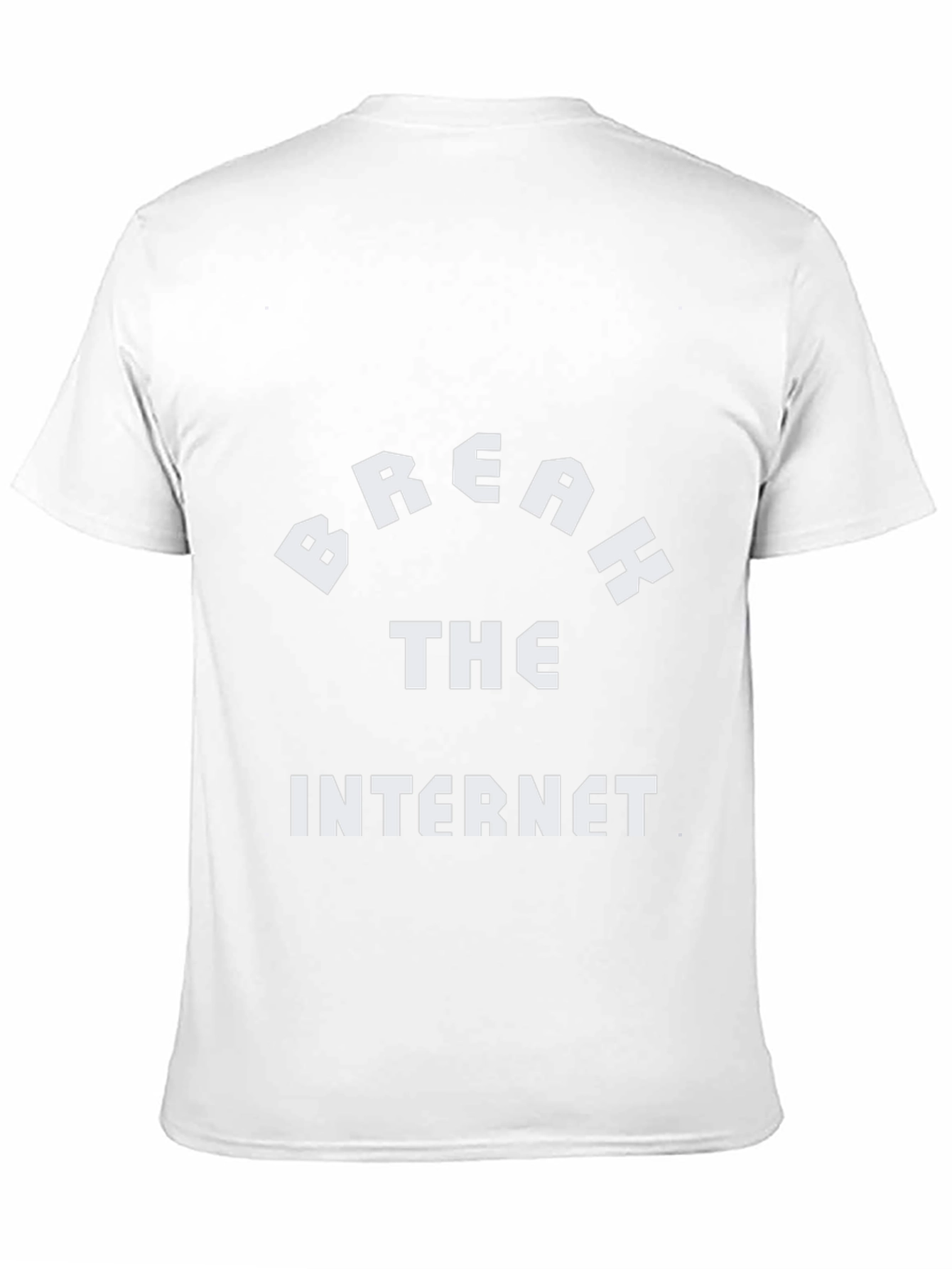 Camiseta Negra: Break the Internet