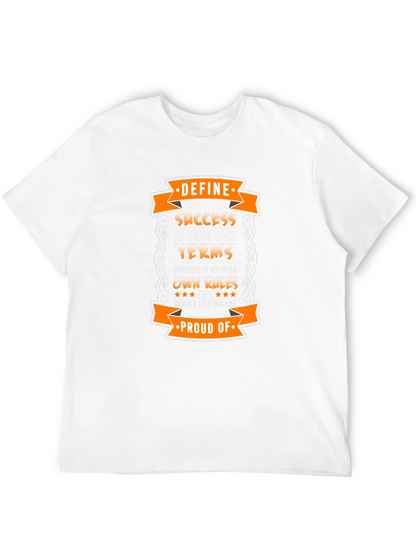 Camiseta Negra Motivacional: Define tu Éxito