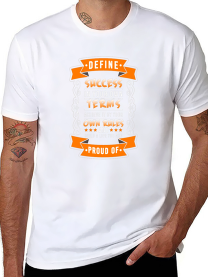 Camiseta Negra Motivacional: Define tu Éxito
