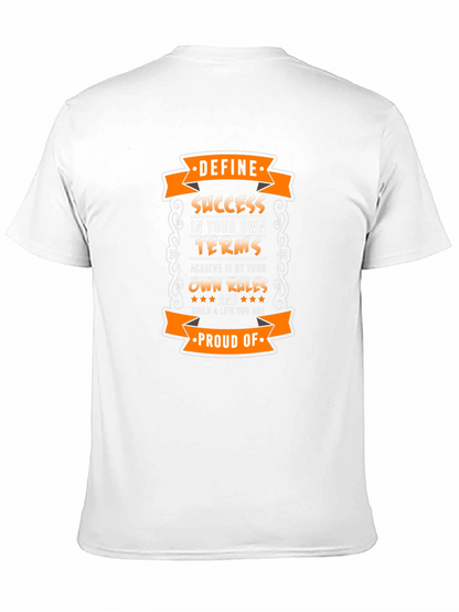 Camiseta Negra Motivacional: Define tu Éxito