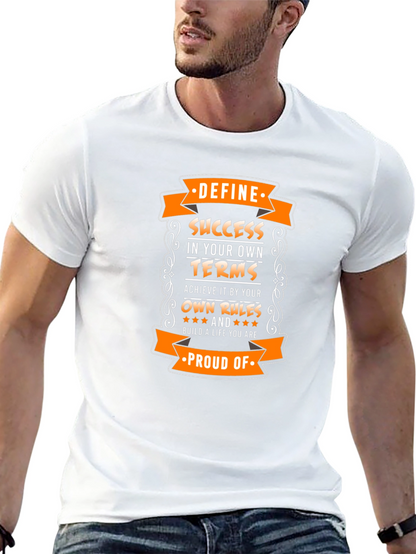 Camiseta Negra Motivacional: Define tu Éxito