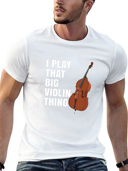 Camiseta Negra: Toco Ese Violín Grande