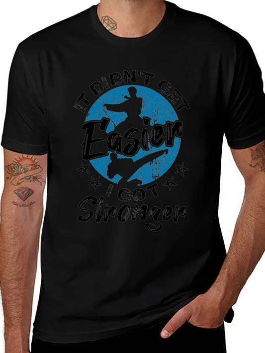 Camiseta Negra Karate - No se hizo más fácil me hice más fuerte
