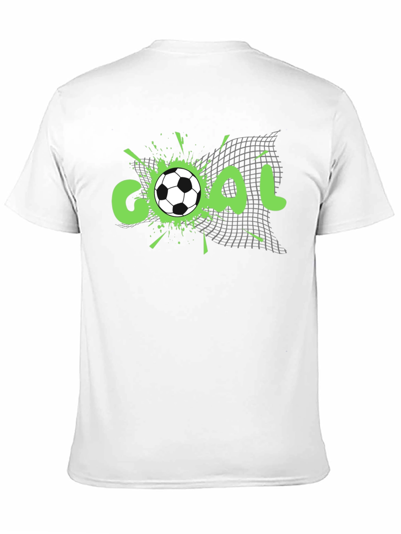 Camiseta Negra ¡GOL! Futbolera y Casual