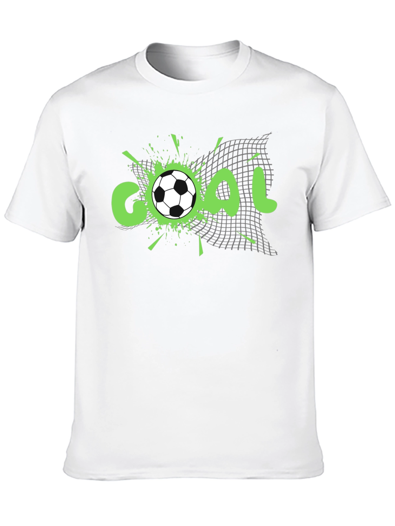 Camiseta Negra ¡GOL! Futbolera y Casual