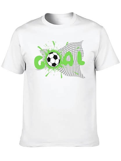 Camiseta Negra ¡GOL! Futbolera y Casual