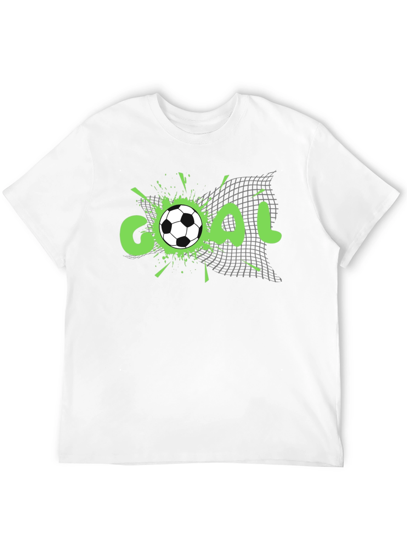 Camiseta Negra ¡GOL! Futbolera y Casual