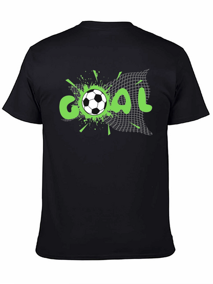 Camiseta Negra ¡GOL! Futbolera y Casual