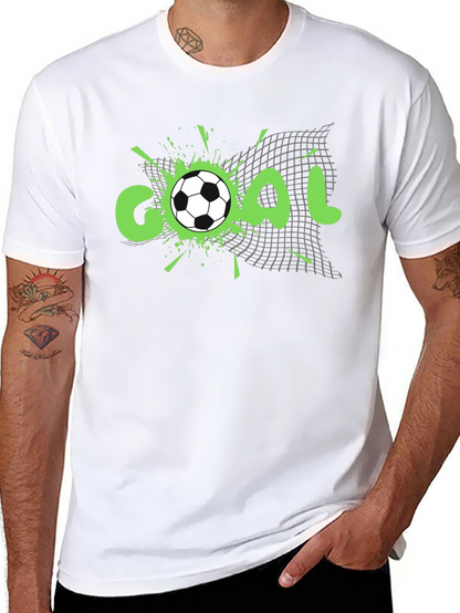 Camiseta Negra ¡GOL! Futbolera y Casual