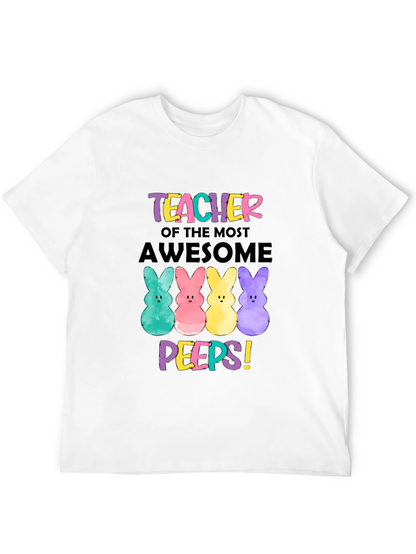 Camiseta Profesor Conejitos de Pascua - ¡Peeps Asombrosos!