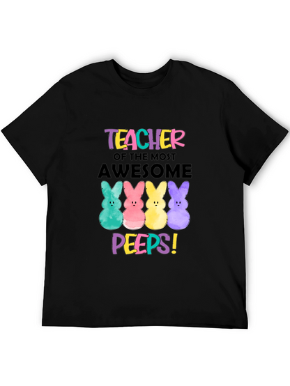 Camiseta Profesor Conejitos de Pascua - ¡Peeps Asombrosos!