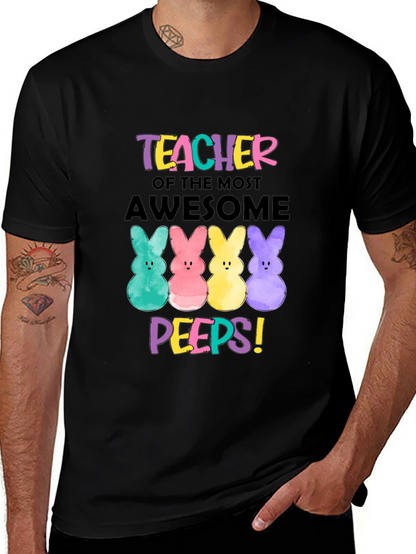 Camiseta Profesor Conejitos de Pascua - ¡Peeps Asombrosos!