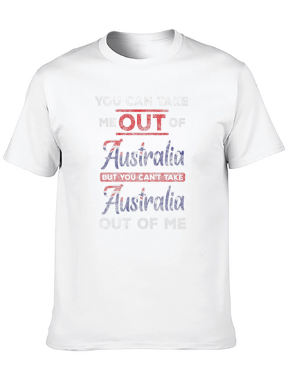 Camiseta Negra Australia Patriótica
