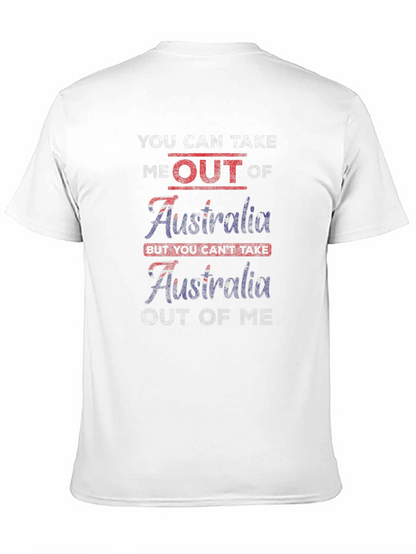 Camiseta Negra Australia Patriótica