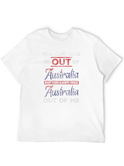 Camiseta Negra Australia Patriótica