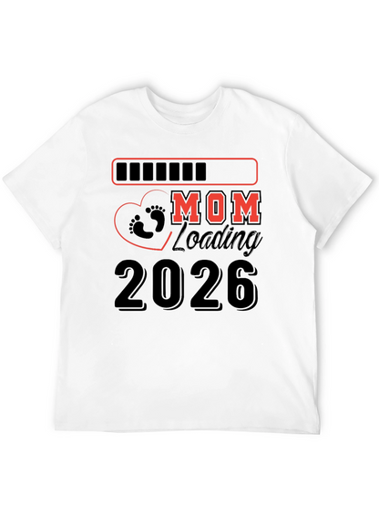 Camiseta Negra Mamá Cargando 2026