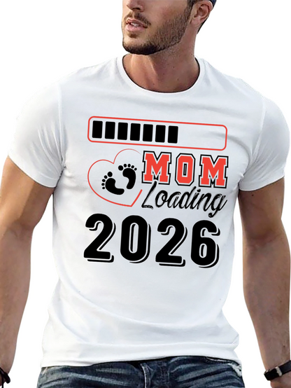 Camiseta Negra Mamá Cargando 2026