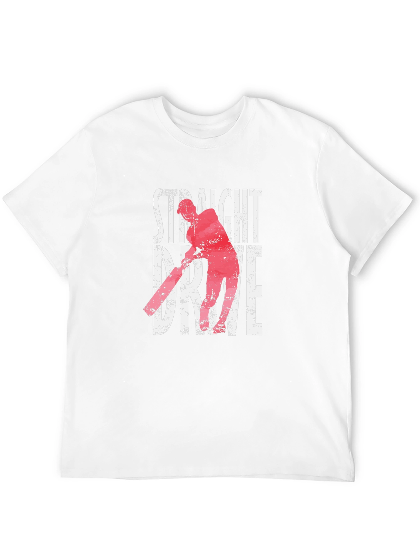 Camiseta Negra Straight Drive Cricket
