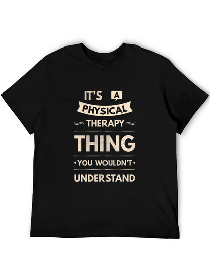 Camiseta Negra - Terapia Física No Entenderías
