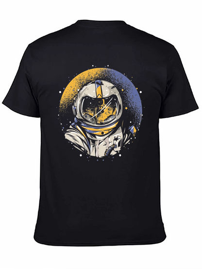 Camiseta Negra Astronauta Espacio