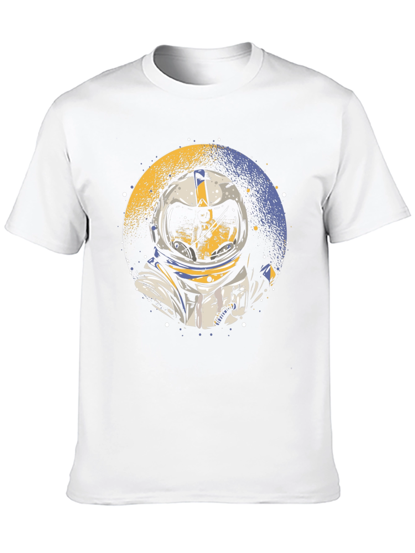 Camiseta Negra Astronauta Espacio