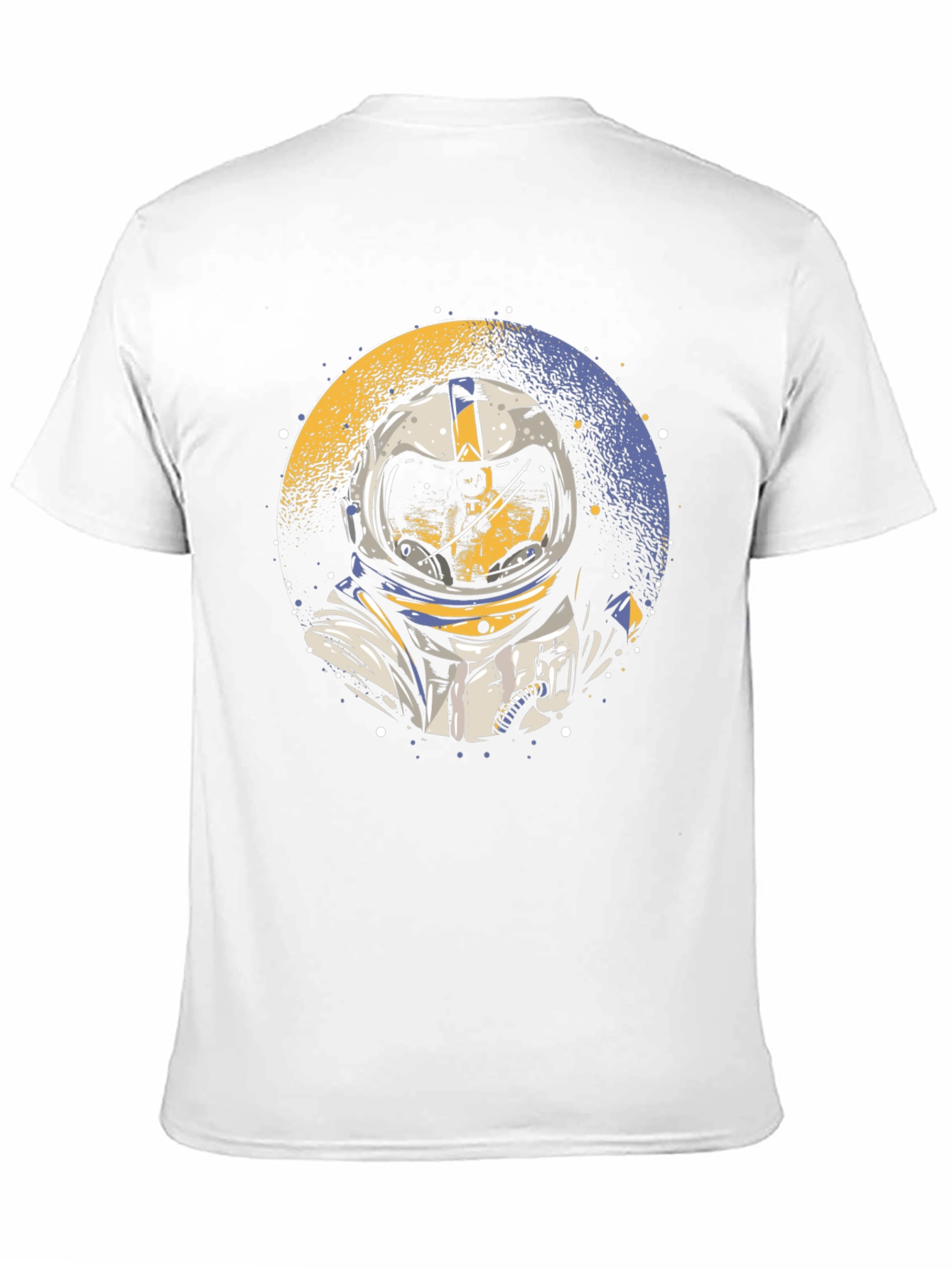 Camiseta Negra Astronauta Espacio