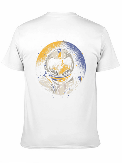 Camiseta Negra Astronauta Espacio