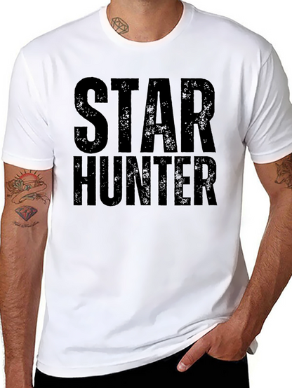 Camiseta Negra Star Hunter para Hombre
