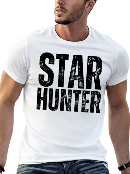 Camiseta Negra Star Hunter para Hombre